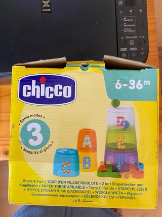Juego apilar Chicco 6-36m con bolas