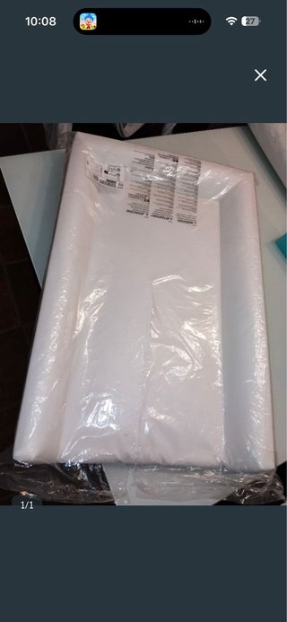 Cambiador de IKEA de bebé de esponja