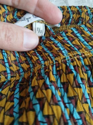 Pantalones acampanados estampados