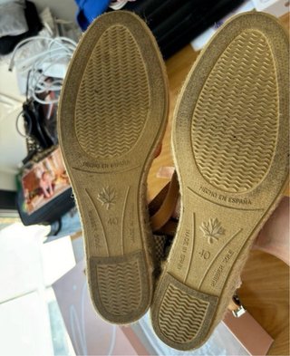 Alpargatas Esparto Coral Piccola Piu Talla 40