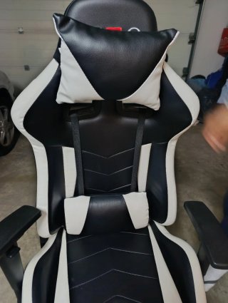 Silla Gaming/Escritorio NEO Negra y Blanca