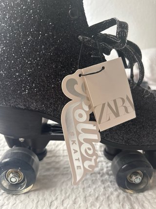 Patines de 4 ruedas brillantes T41
