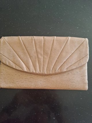 3 bolsos de cartera beige