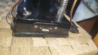 Pedal Máquina Coser Antigua