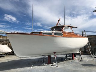 Barco Garin 1956. Sanxenxo. Eslora 8,60