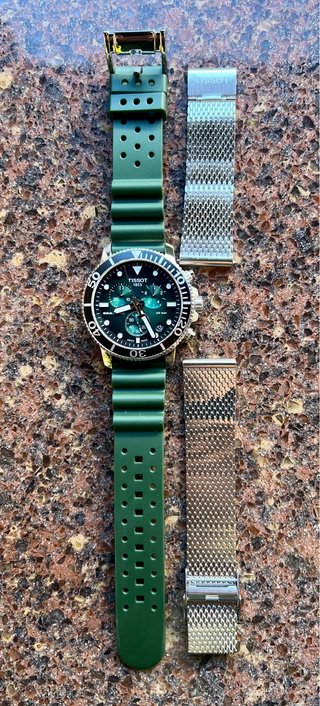 Tissot Seastar 1000 Verde Cronógrafo