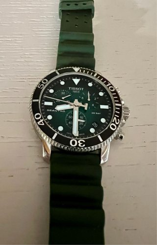 Tissot Seastar 1000 Verde Cronógrafo