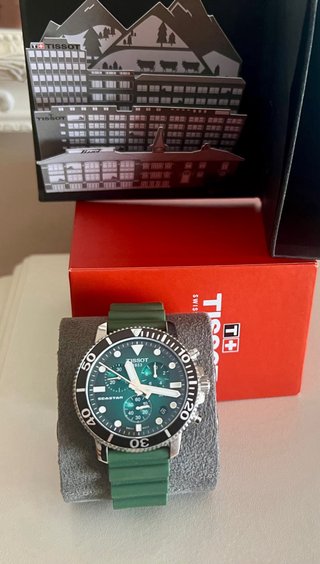 Tissot Seastar 1000 Verde Cronógrafo