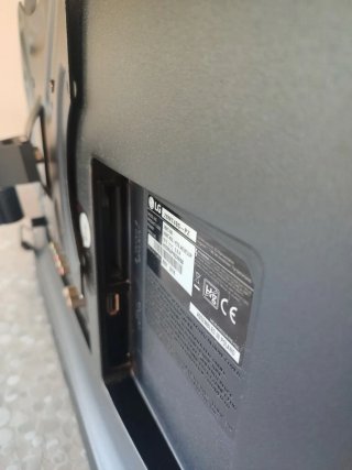 TV LG 28 SMART TV Negra