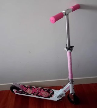 Patinete Oxelo Azul y Rosa