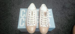 Zapatos Candice Cooper Blancos y Beige