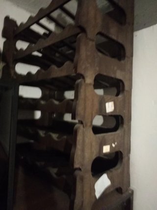 Frigorifero per bottiglie di vino in legno