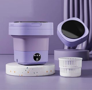 Mini Lavadora Plegable Portátil