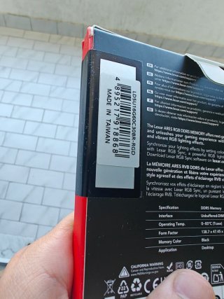 Lexar ARES DDR5 32GB 6000MHz RGB