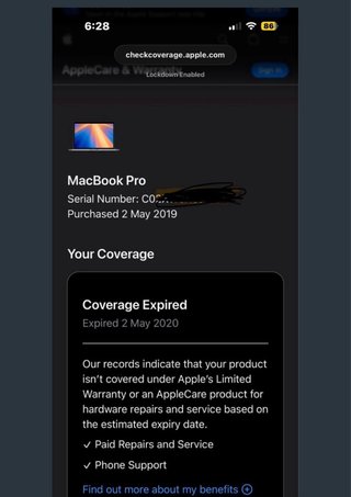 MacBook Pro 15 2019 Plata/Gris Espacial