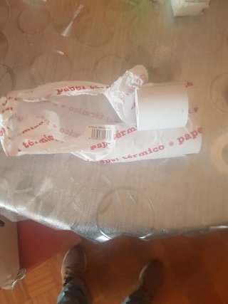 4 Rollos Papel Térmico Registradora
