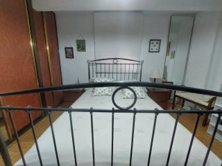 Cama Ikea Forja Negra con Somier
