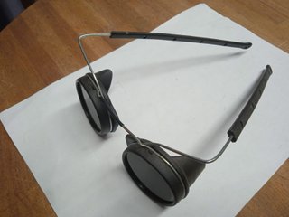 LOTE 2 GAFAS Y 20 CRISTALES PARA SOLDADURA CLIMAX