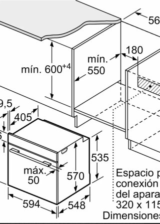 Balay - Horno, Placa Vitro y Mueble con Encimera