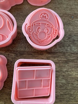 Moldes Galletas Super Mario Bros