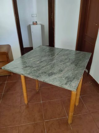 Mesa de madera plegable