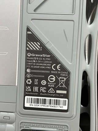 Gravastar Mercury K1 Pro Gaming #B01740