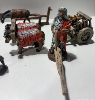 Conjunto Figuras Belén Resina