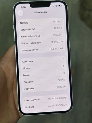 iPhone 14 128GB Morado