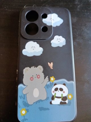 Funda Xiaomi Redmi 15 C Panda y Oso
