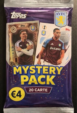 Lotto Aston Villa Topps Panini Mystery Pack