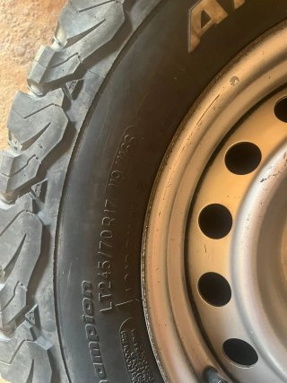 Llantas BFGoodrich Toyota L Cruiser
