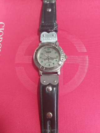 Reloj Yankee Cuarzo Negro/Plata