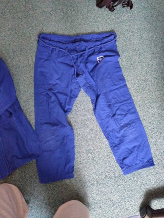 Kimono BJJ Mujer Progress Azul talla F1
