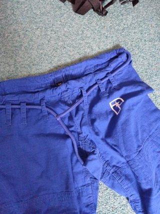Kimono BJJ Mujer Progress Azul talla F1