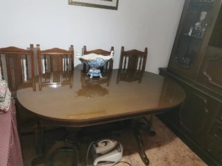 Mueble Comedor/Salón Madera Oscura