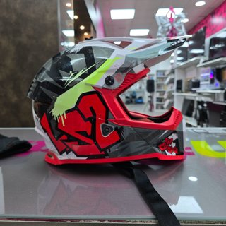 Casco Casco Motocross Fast Evo Ls2 Talla L