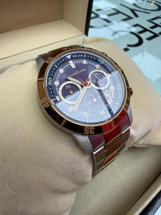 Reloj Pulsera Caballero Lanscotte Solar 316L
