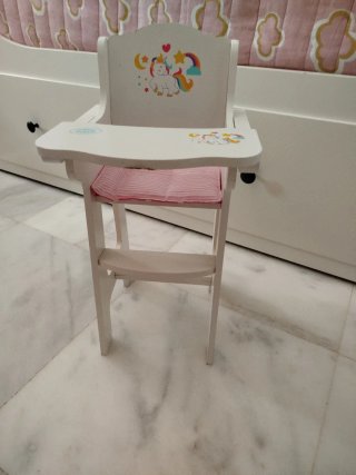Trona de juguete para muñecas