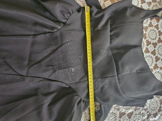 Abitino nero estivo svasato elegante