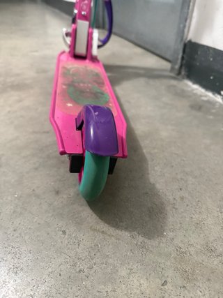 Patinete infantil Oxelo rosa y morado