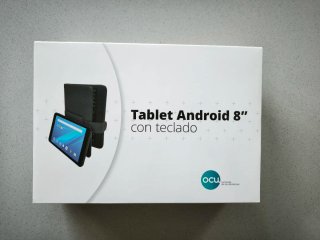 Tablet Android 8 con Teclado