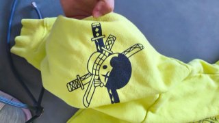 Sudadera One Piece Zoro Amarilla