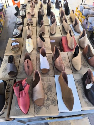 Zapatos de mujer de cuero