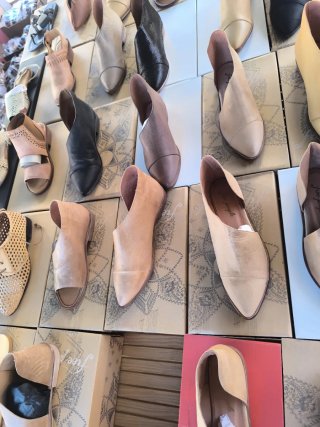 Zapatos de mujer de cuero