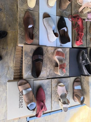 Zapatos de mujer de cuero