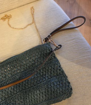 Bolso de mano Parfois tejido