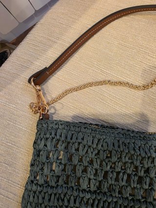 Bolso de mano Parfois tejido