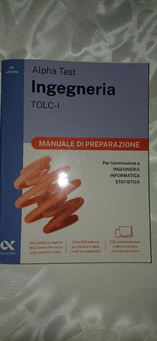 Manuali Alpha Test Tolc I