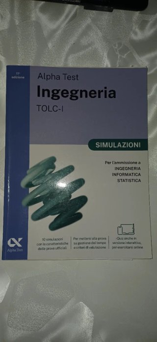 Manuali Alpha Test Tolc I