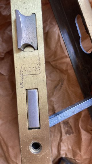 Cerradura Seguridad CR Serrature Antigua + Llave
